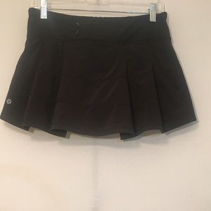 Lululemon Black Tennis Skirt
